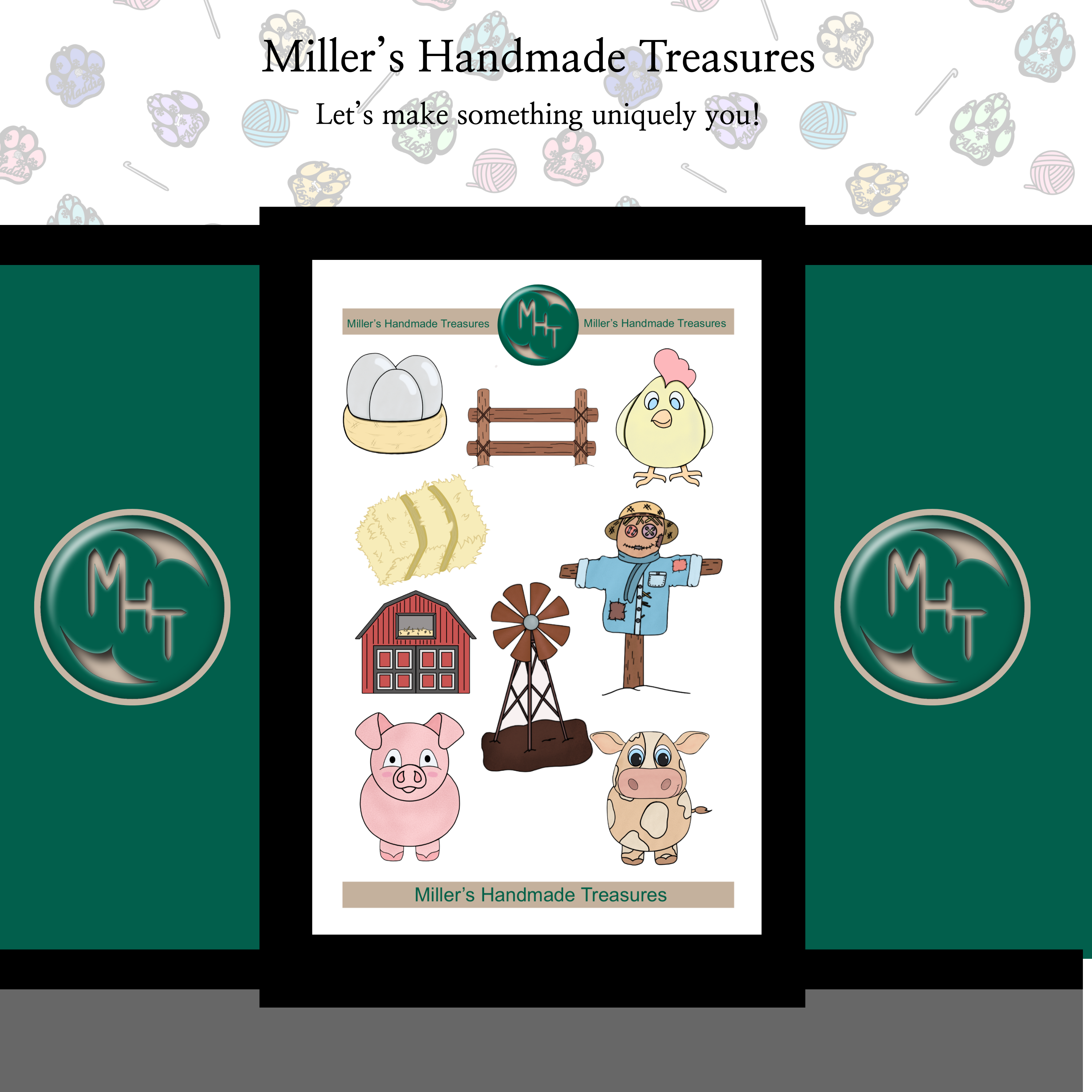 Farm Fun 4x6 Sticker Sheet
