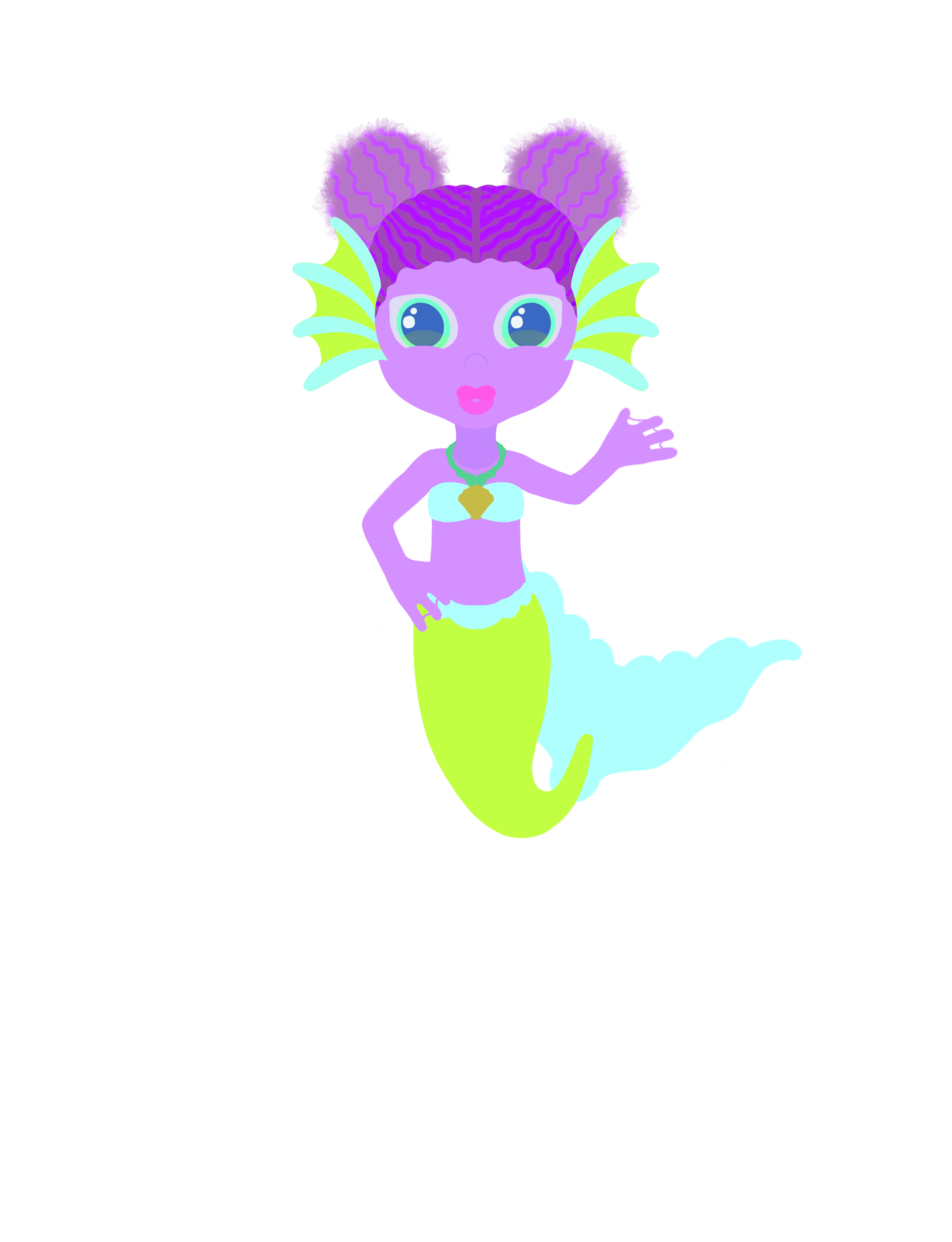 Mermaid 6 Sticker